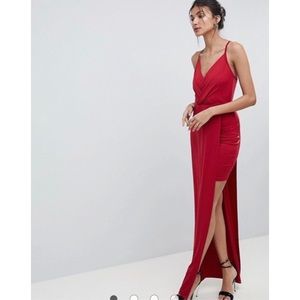 ASOS Tall asymmetrical sexy dress